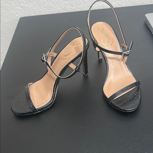 Sam Edelman Shoes - Elegant Black Strappy Sam Edelman Heels